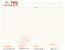 Tablet Screenshot of curitibaaldente.com.br